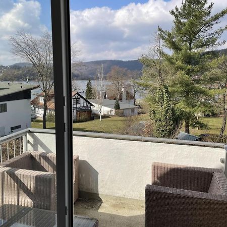 Scheid  Gemutliche 93M2Fewo Mit 2 Schlafzimmern Und Seitlichem Seeblick Vom Balkon מראה חיצוני תמונה