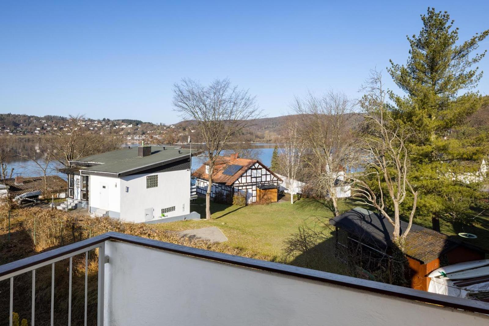 Scheid  Gemutliche 93M2Fewo Mit 2 Schlafzimmern Und Seitlichem Seeblick Vom Balkon מראה חיצוני תמונה